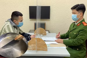 Nguyễn Văn Hưng làm việc với cơ quan công an.