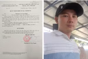 Tài xế Nguyễn Trung Quân. Ảnh: Công an An Giang.