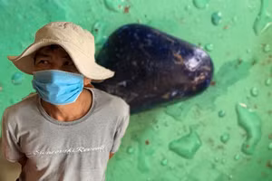 Đối tượng Hồ Văn Bình bị bắt giữ. Ảnh: Công an Đồng Tháp.