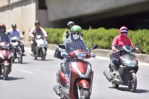 Thời tiết ngày 21/6: Nắng nóng đặc biệt gay gắt toàn Bắc Bộ, có nơi hơn 41 độ C