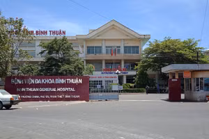 Bệnh viện Đa khoa tỉnh Bình Thuận.