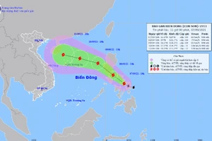 Hình ảnh vệ tinh cơn bão Conson.