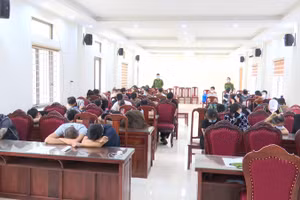 Hải Dương: 56 nam nữ thanh niên tụ tập hát hò, sử dụng ma tuý trong quán karaoke