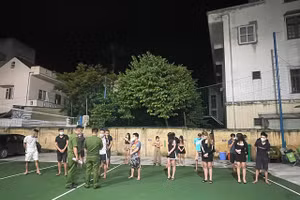 Các đối tượng có liên quan đến vụ việc. Ảnh: Công an Hải Dương.