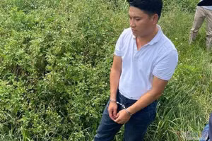 Cao Tài năng tại hiện trường vụ án. 