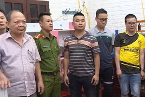 Các đối tượng liên quan đến vụ việc bị cơ quan chức năng bắt giữ.