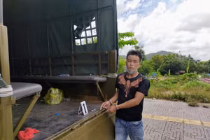 Đối tượng Đinh Viết Đoàn. Ảnh: Công an Bà Rịa - Vũng Tàu.