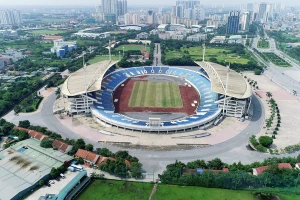 Toàn cảnh Khu liên hợp thể thao quốc gia.