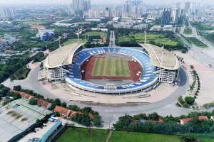 Toàn cảnh Khu liên hợp thể thao quốc gia.