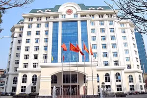 Trụ sở Tổng cục Thuế trên phố Lò Đúc.