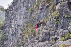 Rơi từ mỏm đá tử thần: Vực sâu trăm mét, thoát chết nhờ bám được cành cây