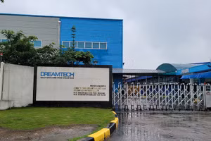 Công ty TNHH Dreamtech Việt Nam - nơi xảy ra vụ tai nạn.