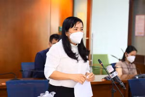 Phó Giám đốc Sở Công Thương Nguyễn Thị Kim Ngọc. Ảnh: Vân Anh