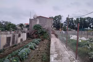 Ngôi nhà nơi xảy ra vụ án mạng.