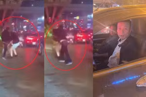 Khởi tố tài xế đánh người sau khi bị nhắc gây ùn tắc giao thông ở Hà Nội