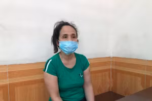 Đối tượng Nguyễn Thị Thu Hà. Ảnh: Công an cung cấp.