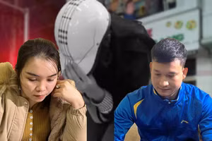 Cao Thị Mai Hường và Trịnh Đình Anh.