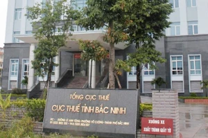 Cục thuế tỉnh Bắc Ninh.