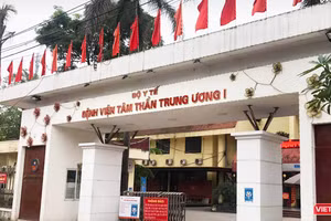 Bệnh viện Tâm thần Trung ương 1. Ảnh: Minh Nhân.