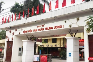 Bệnh viện Tâm thần Trung ương 1. Ảnh: Minh Nhân.