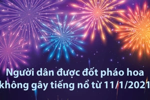 Bộ Công an thông tin về loại pháo người dân được đốt