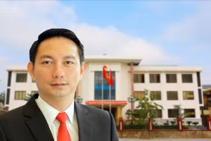 Ông Lê Hùng Sơn - Bí thư Huyện ủy Cô Tô.