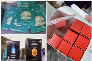 Nhiều sản phẩm giả mạo thương hiệu nổi tiếng bị cơ quan chức năng phát hiện, tạm giữ.