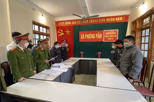 3 trong số các đối tượng có liên quan đến vụ việc. 