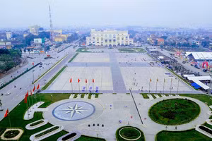 Một góc thành phố Việt Trì (Phú Thọ).