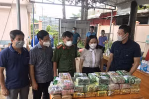 Số lượng ma tuý đá lớn bị cơ quan chức năng bắt giữ. Ảnh: Công an Đồng Nai.