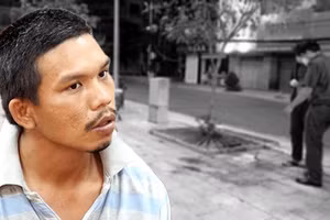 Đối tượng Tạ Thanh Hải. Ảnh: Tiến Tầm.