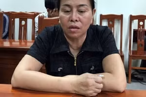 Đối tượng Nguyễn Thị Ngân. Ảnh: C.T.