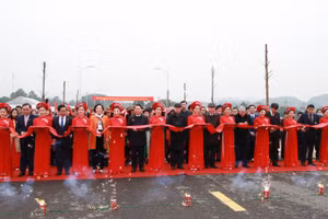 Khánh thành cầu Cổ Phúc ở Yên Bái trong ngày đầu tiên của năm mới