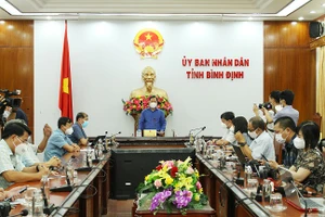 Toàn cảnh buổi họp báo. Ảnh: Kim Loan.