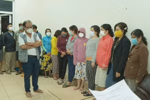 Các đối tượng có liên quan đến đường dây. 