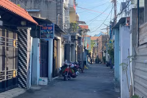 Đoạn đường nơi xảy ra vụ việc. Ảnh: PL TP.HCM