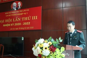 Ông Đàm Quang Vinh, Chánh Thanh tra tỉnh Lào Cai.