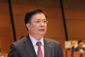 Ông Đinh Tiên Dũng, Bộ trưởng Bộ Tài chính nhiệm kỳ 2016 - 2021.