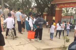 Khu vực nơi xảy ra sự việc đau lòng.