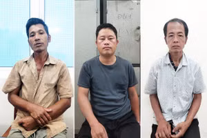 Các đối tượng có liên quan đến vụ án. Ảnh: Công an cung cấp.