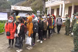 Lào Cai: Bắt giữ 35 đối tượng nhập cảnh trái phép