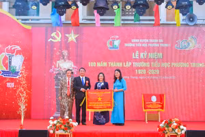 Trường tiểu học Phương Trung 1 với bề dày lịch sử một thế kỷ.