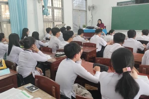 Trường học ở Cà Mau đồng hành cùng trò chuẩn bị kỳ thi Đánh giá năng lực