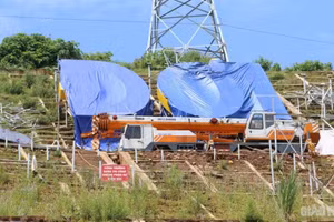 Cận cảnh dự án trên đồi ông Tượng. Ảnh: Báo Giao thông.