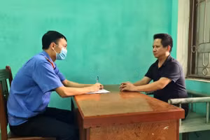 Nghi can Thành tại cơ quan điều 