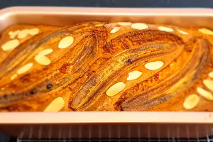 Cách làm bánh chuối nướng siêu dễ bằng nồi chiên không dầu