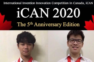 Hai học sinh trường Amsterdam đạt giải đặc biệt ICAN2020 nhờ sáng chế bảo vệ môi trường