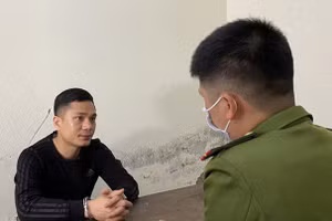 Nguyễn Văn Cường tại CQĐT. Ảnh: ANTD