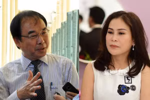 Bị cáo Nguyễn Thành Tài phủ nhận có quan hệ với Lê Thị Thanh Thúy. Ảnh: IT