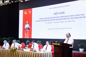 Chủ tịch nước chủ trì hội nghị góp ý vào Dự thảo Đề án xây dựng Nhà nước pháp quyền